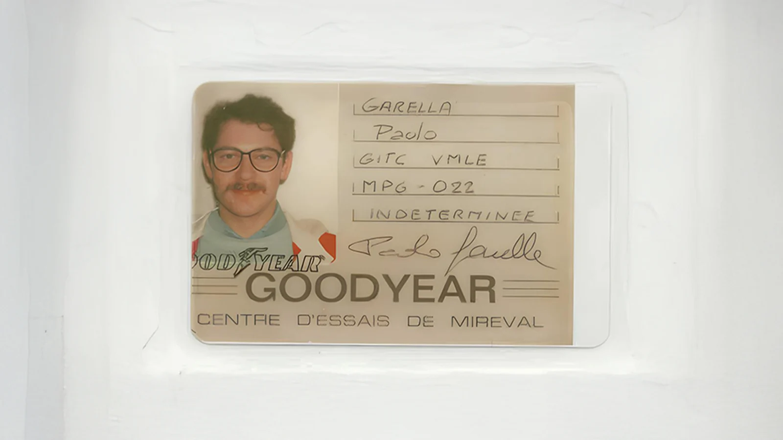 1984 1987 Paolo-Garella working by Goodyear