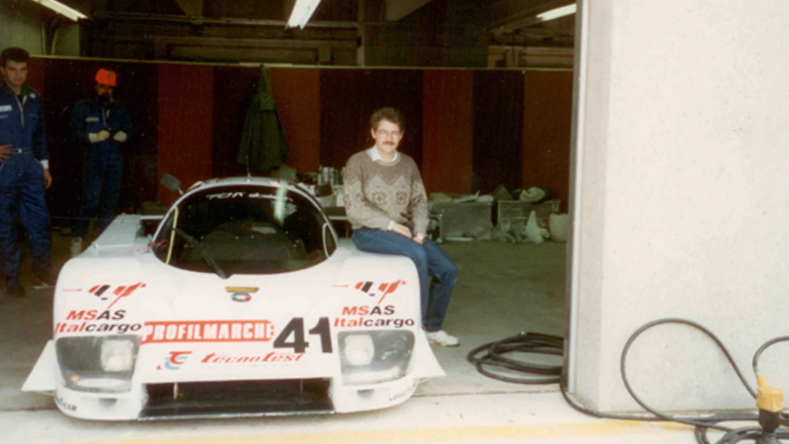 1989 Paolo Garella at Albatech