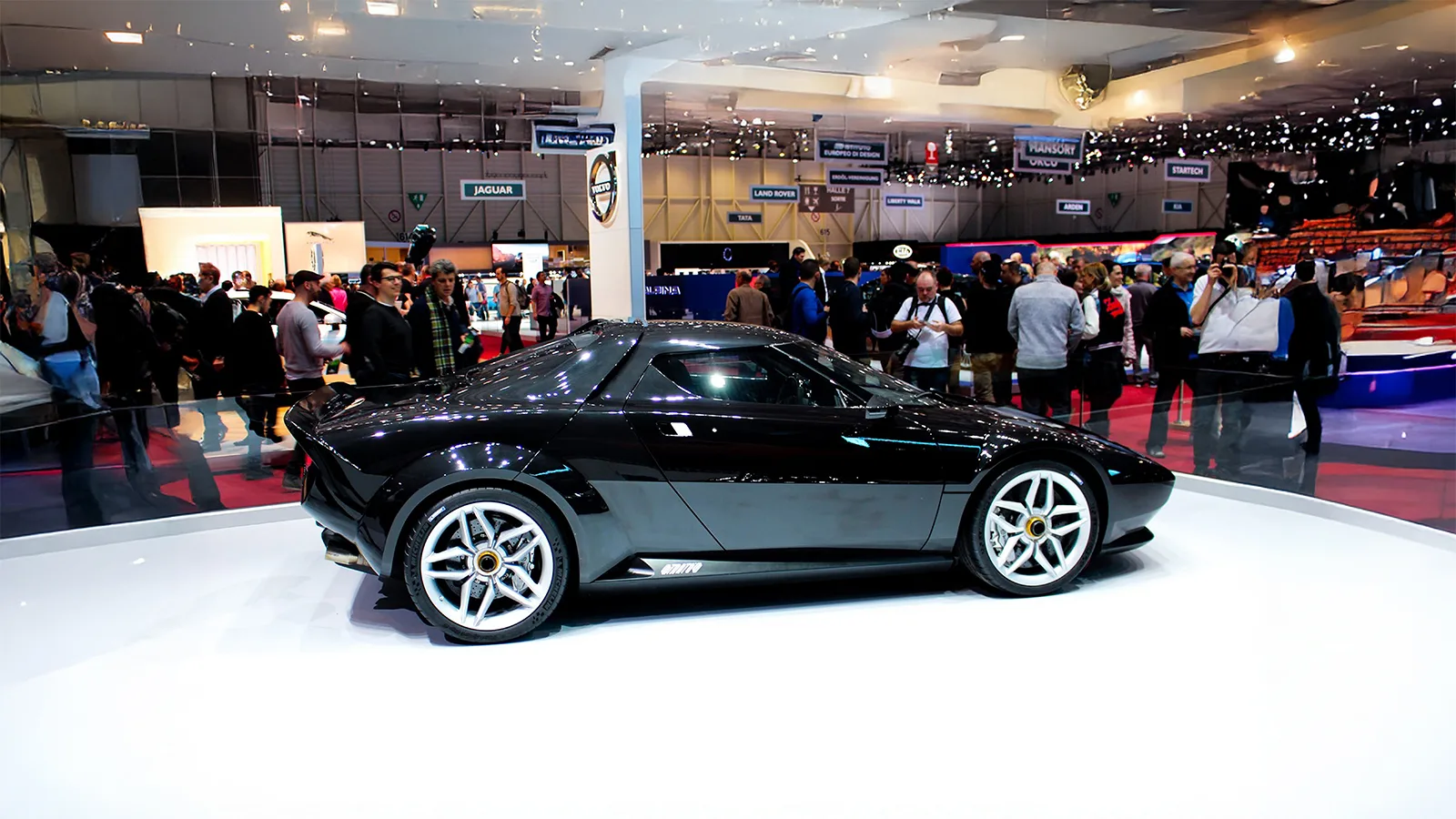2018 Black New Stratos at a car event