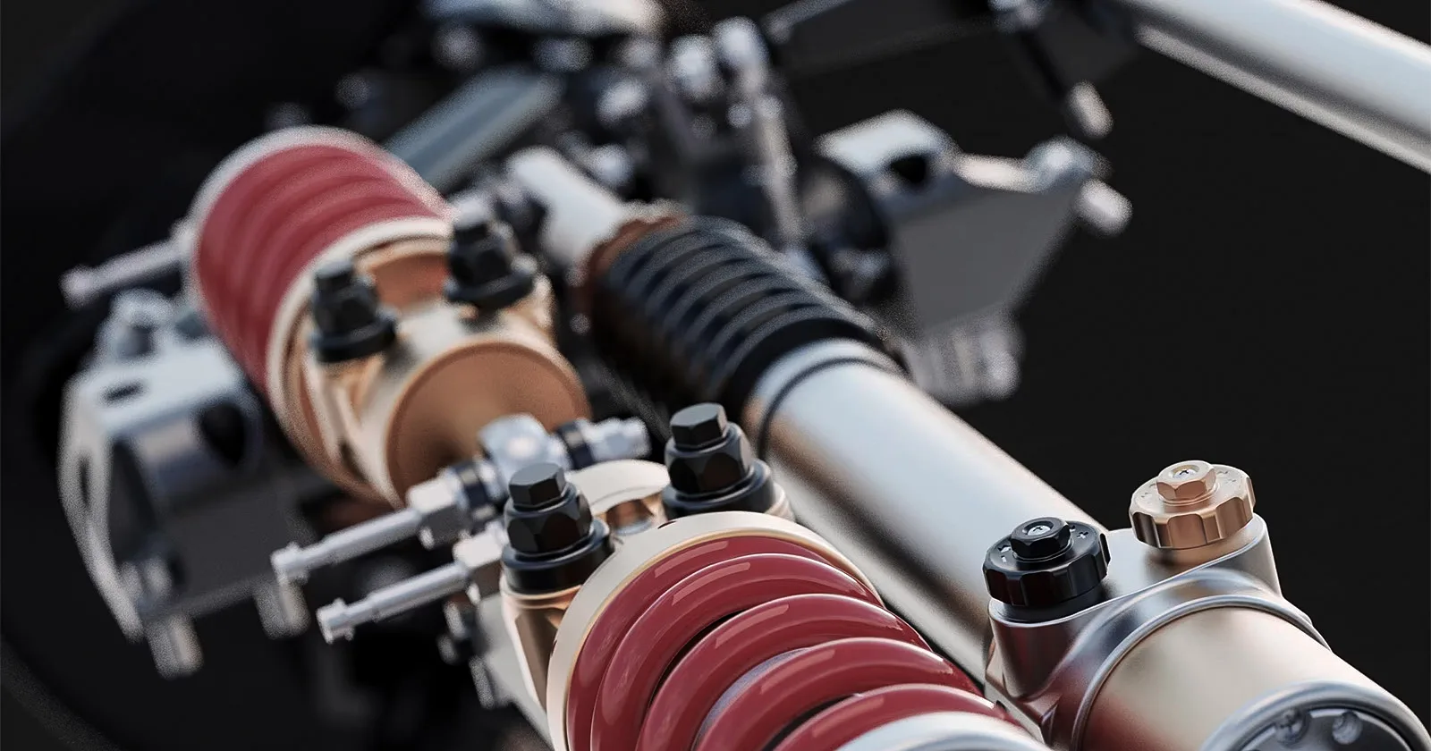 Kalana | Manifattura Automobili Torino – Front Suspension Close-Up