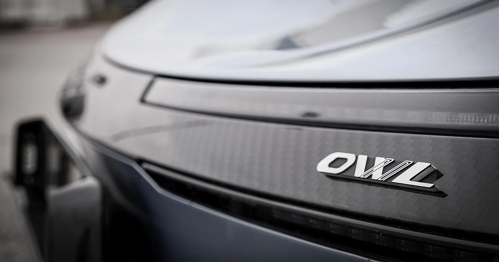 Aspark Owl – rear detail with logo