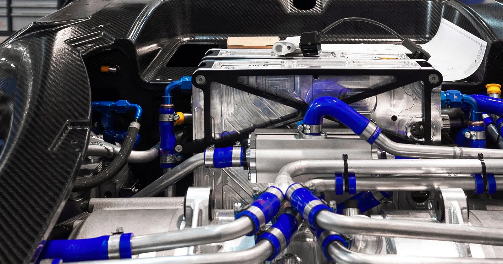 Aspark Owl – rear bay and powertrain details