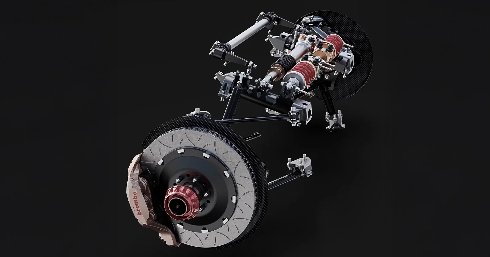 Kalana | Manifattura Automobili Torino – Front Suspension Detail