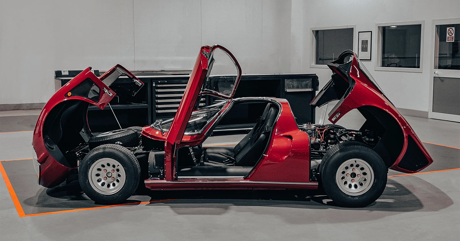 Jewelry | Manifattura Automobili Torino – Lateral View with Butterfly Doors Open