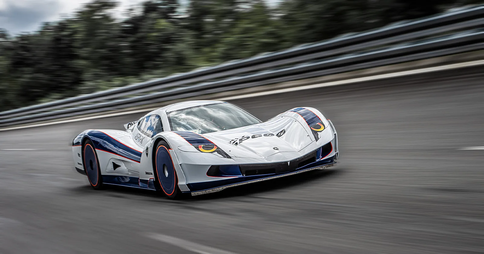 Aspark SP600 – oblique view racing on the Papenburg track