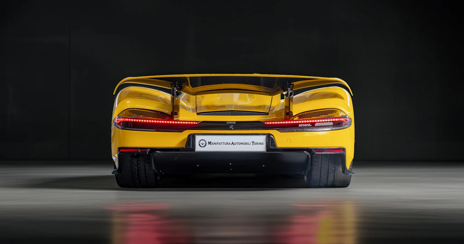 Aspark Owl Roadster – rear side view
